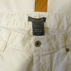 White jeans, Ann Taylor